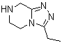 结构式 CAS# 791777-96-3, 3-乙基-5,6,7,8-四氢-1,2,4-三唑并[4,3-a]吡嗪