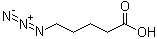 structure of CAS# 79583-98-5, 5-Azidopentanoic acid;5-Azidovaleric acid