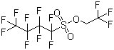 结构式 CAS# 79963-95-4, 三氟乙基全氟丁基磺酸酯