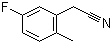 结构式 CAS# 80141-97-5, 5-氟-2-甲基苯乙腈