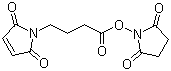 结构式 CAS# 80307-12-6, 4-马来酰亚氨基丁酸 N-羟基琥珀酰亚胺酯