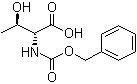 structure of CAS# 80384-27-6, N-Benzyloxycarbonyl-D-threonine