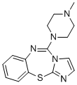 结构式 CAS# 81382-51-6, 喷硫平