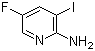 结构式 CAS# 823218-51-5, 2-氨基-5-氟-3-碘吡啶