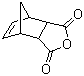structure of CAS# 826-62-0, Himic anhydride ;Nadic anhydride; 1,2,3,6-Tetrahydro-3,6-methanophthalic anhydride; Bicyclo[2.2.1]hept-5-ene-2,3-dicarboxylic anhydride; 5-Norbornene-2,3-dicarboxylic anhydride