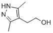 structure of CAS# 83467-31-6, 2-(3,5-Dimethyl-1H-pyrazol-4-yl)ethanol