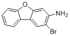 结构式 CAS# 83660-06-4, 2-溴二苯并[b,d]呋喃-3-胺