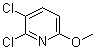 结构式 CAS# 83732-68-7, 2,3-二氯-6-甲氧基吡啶