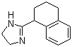 structure of CAS# 84-22-0, Tetryzoline;4,5-Dihydro-2-(1,2,3,4-tetrahydro-1-naphthyl)-1H-imidazole; Tetrahydrozoline; Visine