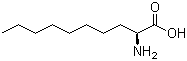 结构式 CAS# 84277-81-6, L-2-氨基癸酸