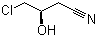 结构式 CAS# 84367-31-7, (R)-4-氯-3-羟基丁腈