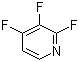 结构式 CAS# 84477-04-3, 2,3,4-三氟吡啶