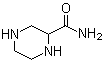 结构式 CAS# 84501-64-4, 2-哌嗪甲酰胺