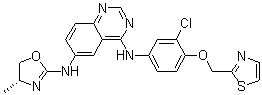 结构式 CAS# 845272-21-1, ARRY 334543