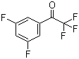 结构式 CAS# 845823-12-3, 2,2,2,3',5'-五氟苯乙酮