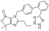 结构式 CAS# 849206-43-5, 奥美沙坦内酯杂质 A