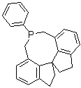 结构式 CAS# 856407-37-9, (11aR)-5,6,10,11,12,13-六氢-5-苯基-4H-二茚并[7,1-cd:1',7'-ef]磷杂环辛四烯
