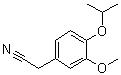 3-Methoxy-4-(1-methylethoxy)benzeneacetonitrile molecular structure (CAS 861069-45-6)