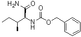 structure of CAS# 86161-49-1, [(1S,2S)-1-(Aminocarbonyl)-2-methylbutyl]carbamic acid phenylmethyl ester