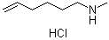 structure of CAS# 862175-17-5, N-Methyl-5-hexen-1-amine hydrochloride