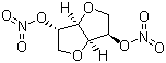 structure of CAS# 87-33-2, Isosorbide dinitrate;1,4:3,6-Dianhydro-D-glucitol dinitrate; Dilatrate-SR