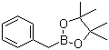 structure of CAS# 87100-28-5, Benzylboronic acid pinacol ester;2-Benzyl-4,4,5,5-tetramethyl-1,3,2-dioxaborolane; 4,4,5,5-Tetramethyl-2-(phenylmethyl)-1,3,2-dioxaborolane