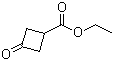 structure of CAS# 87121-89-9, Ethyl 3-oxocyclobutanecarboxylate;3-Oxo-cyclobutanecarboxylic acid ethyl ester