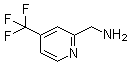 structure of CAS# 872577-05-4, (4-Trifluoromethylpyridin-2-yl)methylamine;4-(Trifluoromethyl)-2-pyridinemethanamine; 1-[4-(Trifluoromethyl)pyridin-2-yl]methanamine