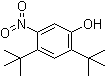 structure of CAS# 873055-57-3, 2,4-Di-tert-butyl-5-nitrophenol