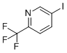 structure of CAS# 873107-98-3, 5-Iodo-2-(trifluoromethyl)pyridine