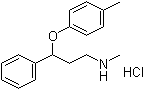 structure of CAS# 873310-31-7, N-Methyl-gamma-(4-methylphenoxy)benzenepropanamine hydrochloride