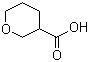 structure of CAS# 873397-34-3, Tetrahydropyran-3-carboxylic acid;Tetrahydro-2H-pyran-3-carboxylic acid