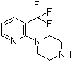 structure of CAS# 87394-63-6, 1-[3-(Trifluoromethyl)pyridin-2-yl]piperazine