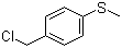 结构式 CAS# 874-87-3, 4-(甲硫基)苄氯