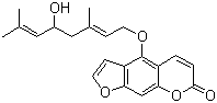 结构式 CAS# 88206-46-6, 羌活醇