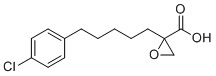 结构式 CAS# 88431-47-4, 氯莫克舍