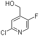 structure of CAS# 884494-86-4, 2-Chloro-5-fluoro-4-pyridinemethanol