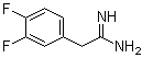 结构式 CAS# 885965-89-9, 3,4-二氟苯乙脒