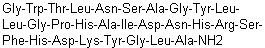 structure of CAS# 88813-36-9, Porcine galanin(1-29);Pig galanin; Porcine galanin