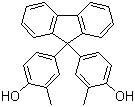 结构式 CAS# 88938-12-9, 9,9-二(3-甲基-4-羟基苯基)芴