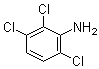 结构式 CAS# 88963-39-7, 2,3,6-三氯苯胺
