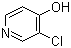 结构式 CAS# 89284-20-8, 3-氯-4-羟基吡啶