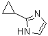结构式 CAS# 89532-38-7, 2-环丙基-1H-咪唑