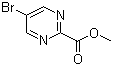 结构式 CAS# 89581-38-4, 5-溴嘧啶-2-甲酸甲酯