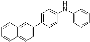 结构式 CAS# 897671-79-3, 4-(2-萘基)-N-苯基苯胺