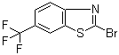 结构式 CAS# 898748-23-7, 2-溴-6-(三氟甲基)苯并噻唑