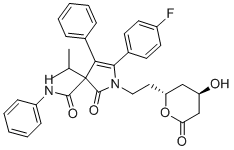 结构式 CAS# 906552-19-0, 阿托伐他汀吡咯烷酮内酯