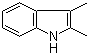 structure of CAS# 91-55-4, 2,3-Dimethylindole;2,3-Dimethyl-1H-indole