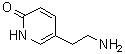 结构式 CAS# 910400-60-1, 5-(2-氨基乙基)-2(1H)-吡啶酮