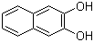 structure of CAS# 92-44-4, 2,3-Dihydroxynaphthalene;2,3-Naphthalenediol